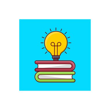 Şeffaf bir arkaplan üzerinde fikir vektör illüstrasyonunu inceleyin. Konsept ve grafik tasarım için vektör çizgisi düz simgesi. 