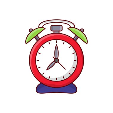 Şeffaf bir arkaplanda alarm vektör çizimi. Konsept ve grafik tasarımı için birinci sınıf kalite semboller..