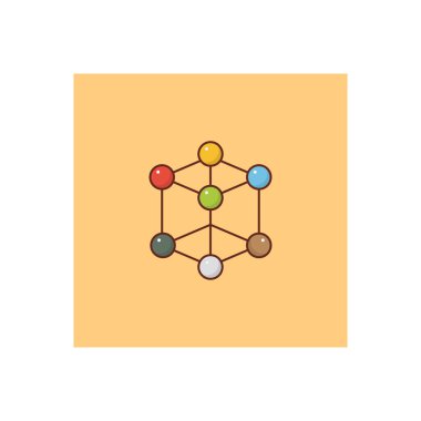 Şeffaf bir arkaplan üzerinde bilimsel vektör çizimi. Konsept ve grafik tasarımı için birinci sınıf kalite semboller..