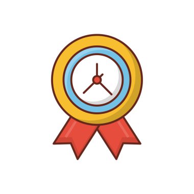 Saydam bir arkaplan üzerinde saat vektör çizimi. Konsept ve grafik tasarım için birinci sınıf kalite semboller.. 