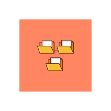 Şeffaf bir arkaplan üzerinde dosya vektör illüstrasyonu. Konsept ve grafik tasarım için birinci sınıf kalite semboller. vektör çizgisi düz simgesi. 