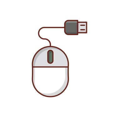 Saydam bir arkaplan üzerinde fare vektör çizimi. Konsept ve grafik tasarımı için birinci sınıf kalite semboller.. 