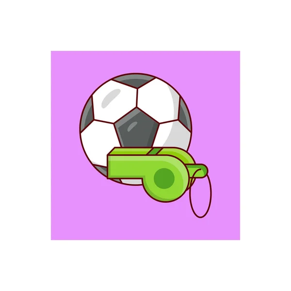 Football Vector Illustration Transparent Background Premium Quality Symbols Vector Line — 스톡 벡터