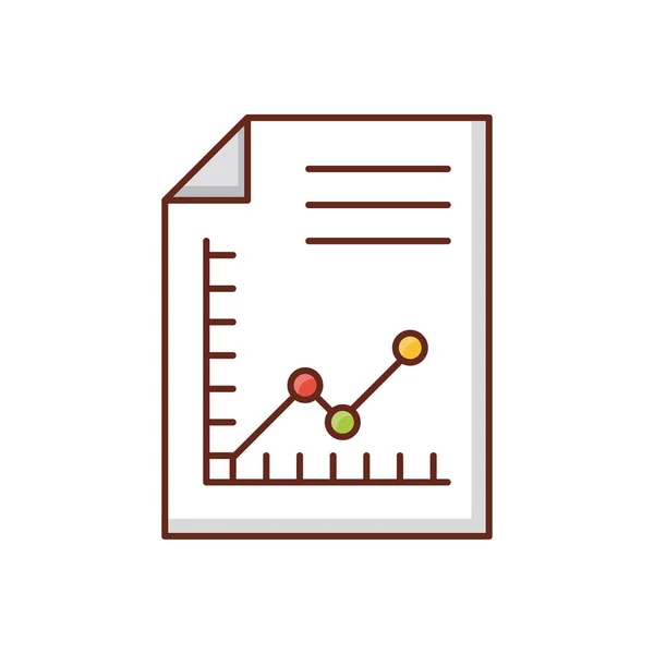 Diagram Vektor Illustration Transparent Bakgrund Premium Kvalitet Symboler Vektor Linje — Stock vektor