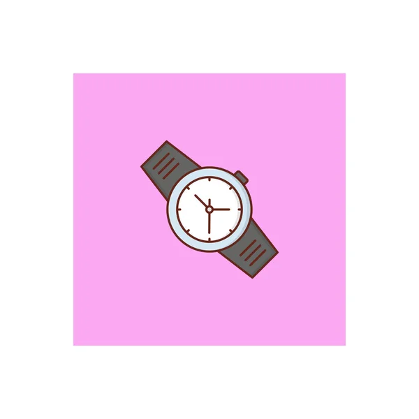 Wristwatch Vector Illustration Transparent Background Premium Quality Symbols Vector Line — 스톡 벡터