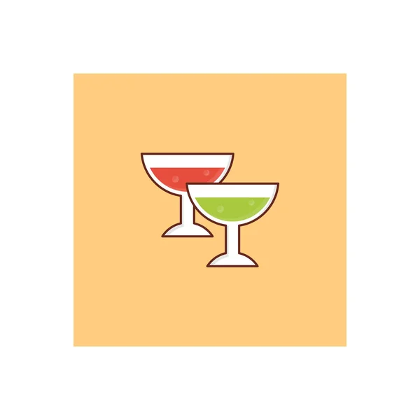 Drink Vector Illustration Transparent Background Premium Quality Symbols Vector Line — Vector de stock