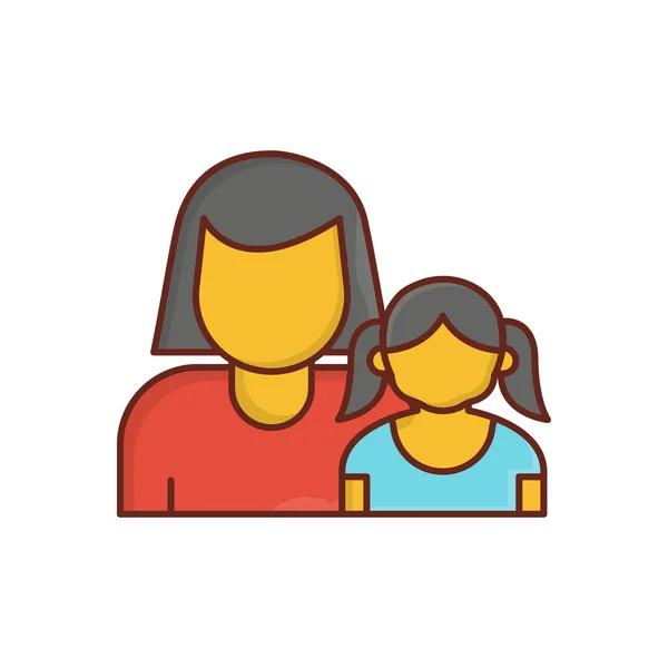 Mother Day Vector Illustration Transparent Background Premium Quality Symbols Vector — Stok Vektör