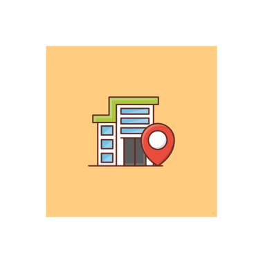 Şeffaf bir arkaplan üzerinde konum vektör çizimi. Konsept ve grafik tasarım için birinci sınıf kalite semboller.. 