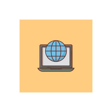 Şeffaf bir arkaplan üzerinde küresel vektör çizimi. Konsept ve grafik tasarımı için birinci sınıf kalite semboller.. 