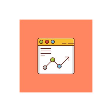 Saydam bir arkaplan üzerinde web sayfası vektör çizimi. Konsept ve grafik tasarım için birinci sınıf kalite semboller.. 