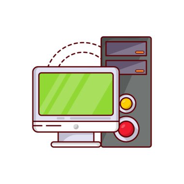 Saydam bir arkaplan üzerinde bilgisayar vektör çizimi. Konsept ve grafik tasarımı için birinci sınıf kalite semboller..