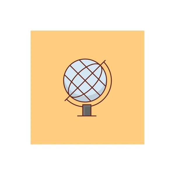 Глобус Векторні Ілюстрації Прозорому Фоні Символи Високої Якості Векторна Плоска — стоковий вектор