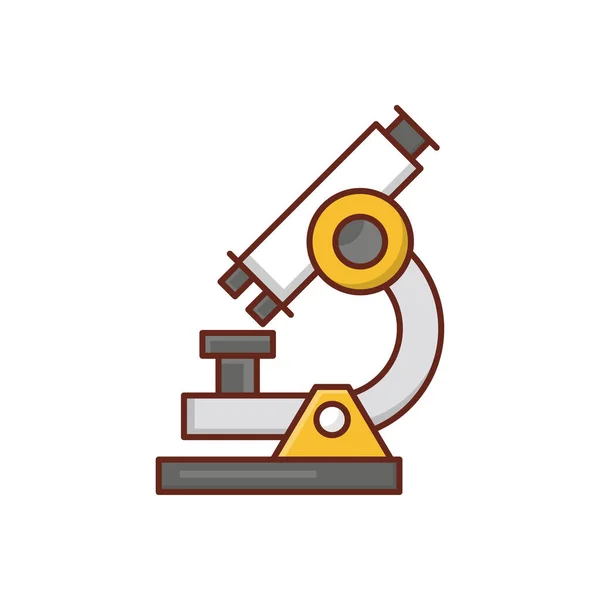 Microscope Vector Illustration Transparent Background Premium Quality Symbols Vector Line — ストックベクタ