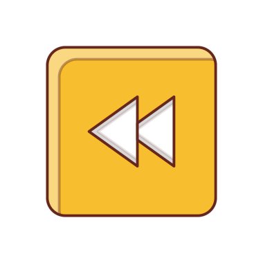 Şeffaf bir arkaplan üzerinde önceki vektör illüstrasyonu. Konsept ve grafik tasarım için birinci sınıf kalite semboller.. 