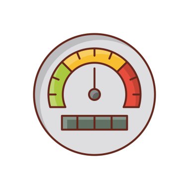 Şeffaf bir arkaplanda hız vektör çizimi. Konsept ve grafik tasarım için birinci sınıf kalite semboller.. 