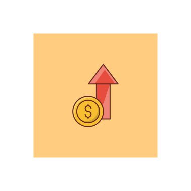 Şeffaf bir arkaplan üzerinde Vektör illüstrasyonunu yükselt. Premium kalite semboller. Konsept ve grafik tasarım için vektör çizgisi düz simgesi.