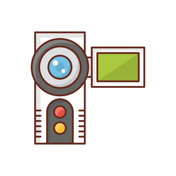 Camera Vector Illustration Transparent Background Premium Quality Symbols Vector Line — 스톡 벡터