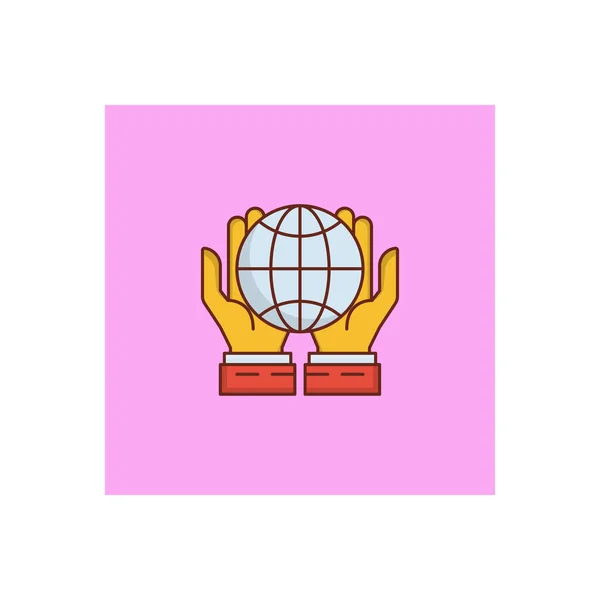 Глобальний Догляд Векторні Ілюстрації Прозорому Фоні Символи Якості Премій Векторна — стоковий вектор