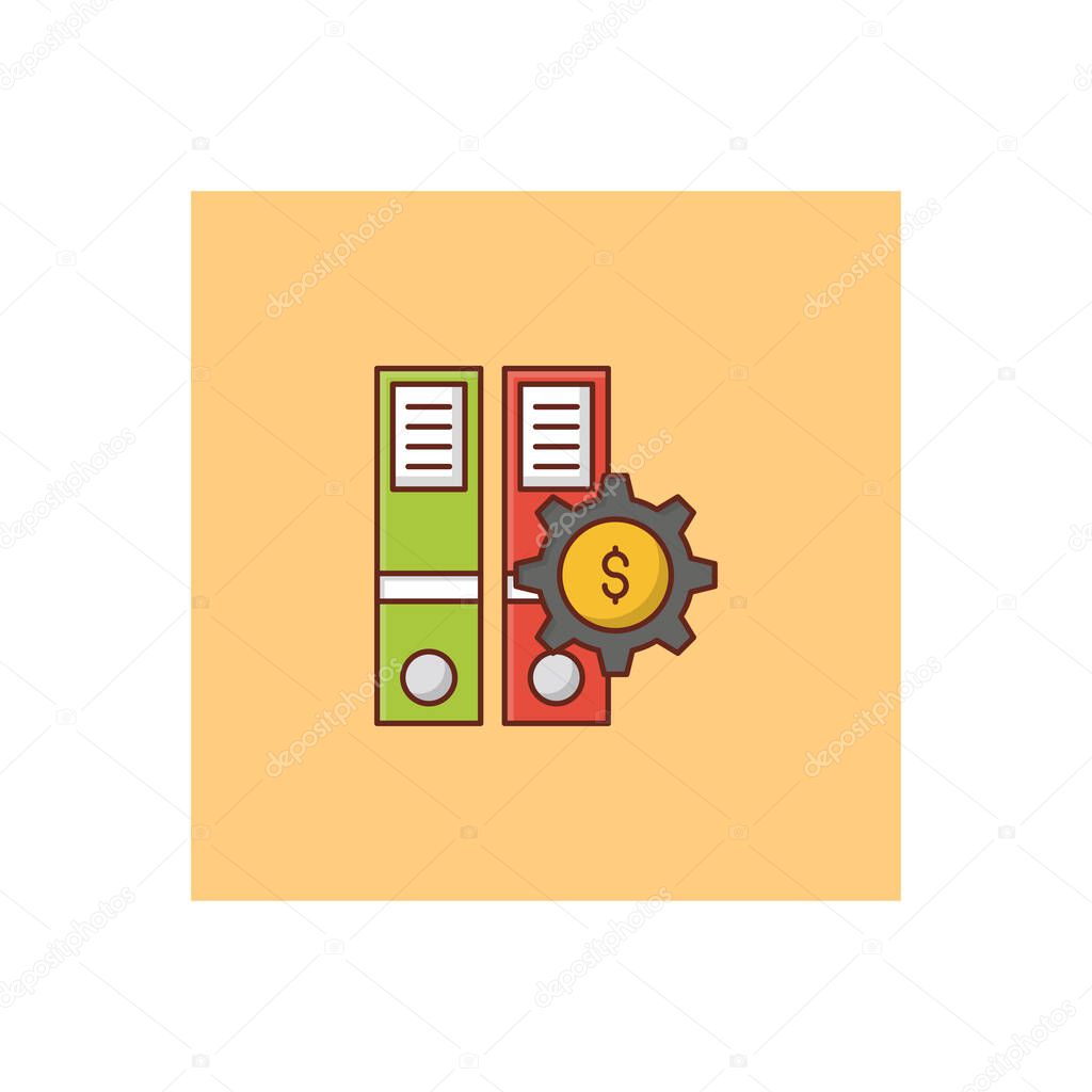 file setting vector illustration on a transparent background.Premium quality symbols.vector line flat icon for concept and graphic design.