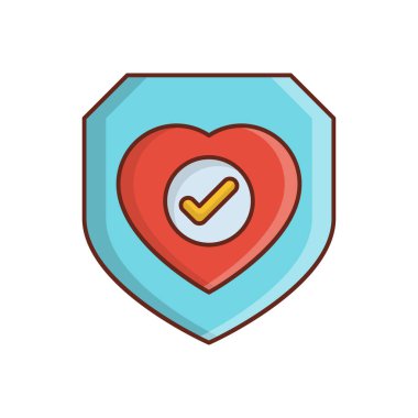 Şeffaf bir arkaplan üzerinde kalkan vektör çizimi. Konsept ve grafik tasarım için birinci sınıf kalite semboller.. 