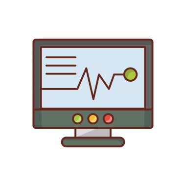 Saydam bir arkaplan üzerinde tıbbi vektör çizimi. Konsept ve grafik tasarımı için birinci sınıf kalite semboller..