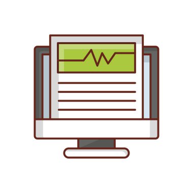 Şeffaf bir arkaplanda vektör illüstrasyonunu vurgular. Konsept ve grafik tasarım için vektör çizgisi düz simgesi 