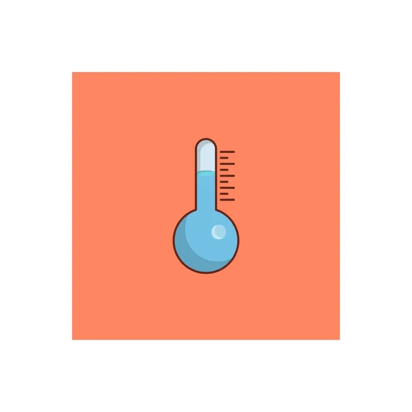 Температурна Векторна Ілюстрація Прозорому Фоні Символи Якості Премій Векторна Плоска — стоковий вектор
