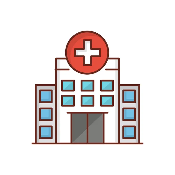 Hospital Vector Illustration Transparent Background Premium Quality Symbols Vector Line — 스톡 벡터