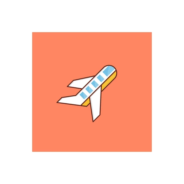 Flight Vector Illustration Transparent Background Premium Quality Symbols Vector Line — ストックベクタ