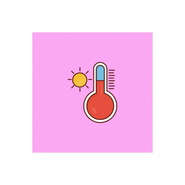 Şeffaf Bir Arkaplanda Sıcak Vektör Illüstrasyonu Konsept Grafik Tasarım Için — Stok Vektör