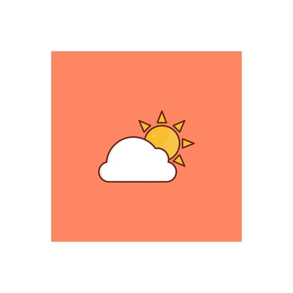 Cloud Vector Illustration Transparent Background Premium Quality Symbols Vector Line — Διανυσματικό Αρχείο