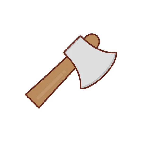 Axe Vector Illustration Transparent Background Premium Quality Symbols Vector Line — Διανυσματικό Αρχείο