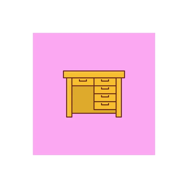 Cabinet Vector Illustration Auf Einem Transparenten Hintergrund Premium Qualität Symbols — Stockvektor