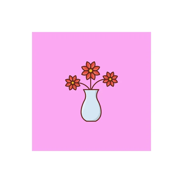 Flower Vector Illustration Transparent Background Premium Quality Symbols Vector Line — Image vectorielle