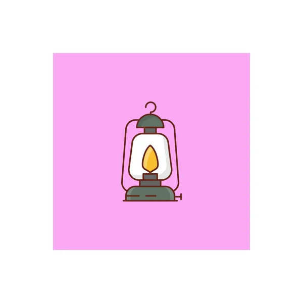 Lantern Εικονογράφηση Διάνυσμα Διαφανές Φόντο Premium Ποιότητας Συμβολές Διάνυσμα Επίπεδη — Διανυσματικό Αρχείο