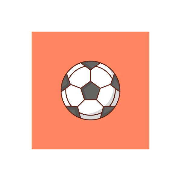 Soccer Vector Illustration Transparent Background Premium Quality Symbols Vector Line — Stockvektor