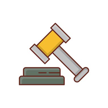 Saydam bir arkaplan üzerinde hukuk vektör illüstrasyonu. Konsept ve grafik tasarımı için birinci sınıf kalite semboller.. 