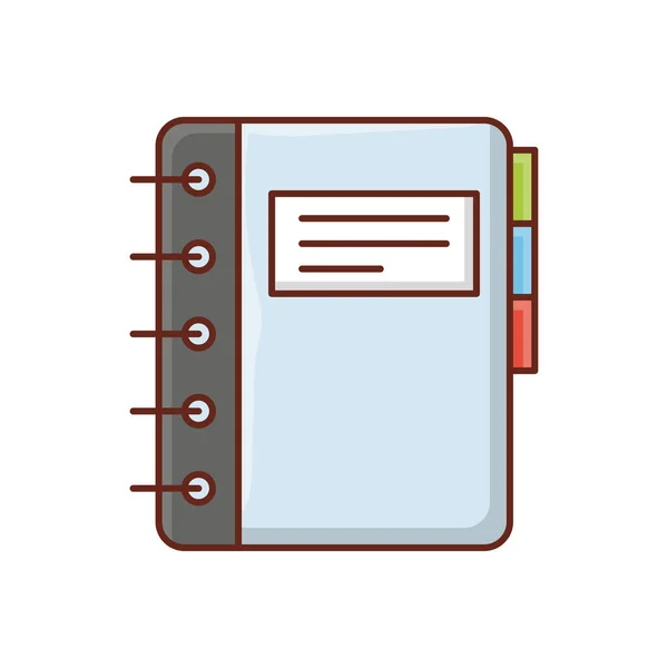Diary Vector Illustration Transparent Background Premium Quality Symbols Vector Line — Stockvektor