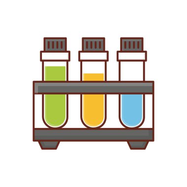 Şeffaf bir arkaplan üzerinde vektör çizimi. Konsept ve grafik tasarım için vektör çizgisi düz simgesi.