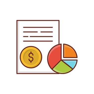 Şeffaf bir arkaplan üzerinde vektör illüstrasyonunu raporla. Konsept ve grafik tasarımı için birinci sınıf kalite semboller.. 