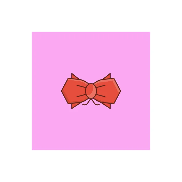 Bow Vector Illustration Transparent Background Premium Quality Symbols Vector Line — 스톡 벡터