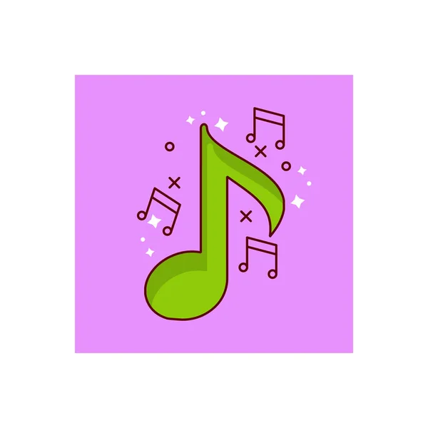 Music Vector Illustration Transparent Background Premium Quality Symbols Vector Line — Διανυσματικό Αρχείο