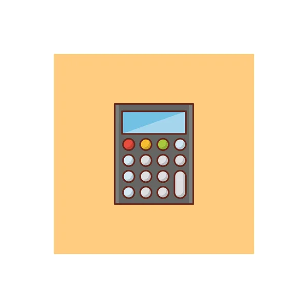 Calculation Vector Illustration Transparent Background Premium Quality Symbols Vector Line — Stockvector