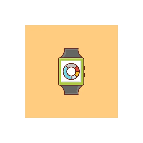 Uhr Vektor Illustration Auf Einem Transparenten Hintergrund Premium Qualität Symbols — Stockvektor