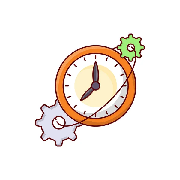 Time Setting Vector Illustration Transparent Background Premium Quality Symbols Vector — Διανυσματικό Αρχείο