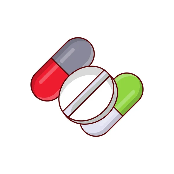 Medicine Vector Illustration Transparent Background Premium Quality Symbols Vector Line — Διανυσματικό Αρχείο