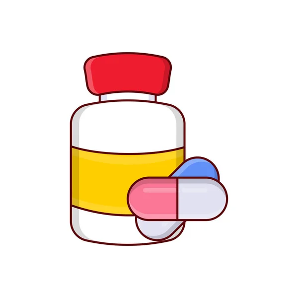 Medicine Vector Illustration Transparent Background Premium Quality Symbols Vector Line — Διανυσματικό Αρχείο