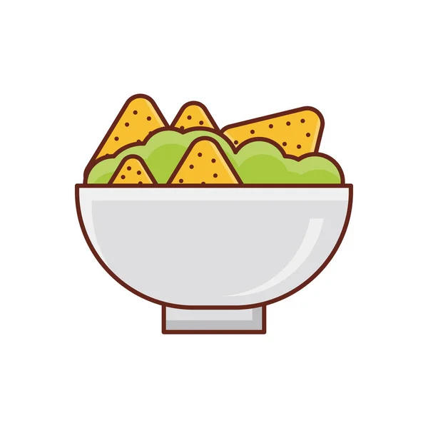 Gambar Vektor Mangkuk Makanan Pada Background Premium Kualitas Simbols Vector - Stok Vektor