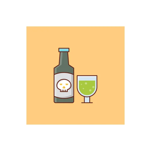 Wine Vector Illustration Transparent Background Premium Quality Symbols Vector Line —  Vetores de Stock