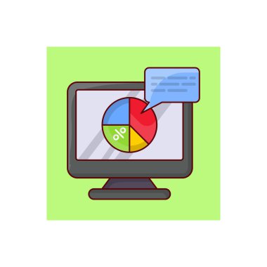 Şeffaf bir arkaplan üzerinde ekran mesajı vektör illüstrasyonu. Konsept ve grafik tasarımı için birinci sınıf kalite semboller..